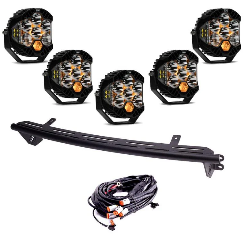 Baja Designs 23+ Ford Super Duty LP6 Bull Bar Light Kit w/ Upfitter - Image 2
