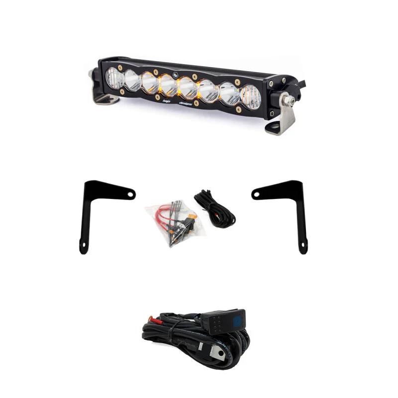 Baja Designs Can-Am X3 Shock Mount Kit w/10in S8 Light Bar - Amber - Image 2
