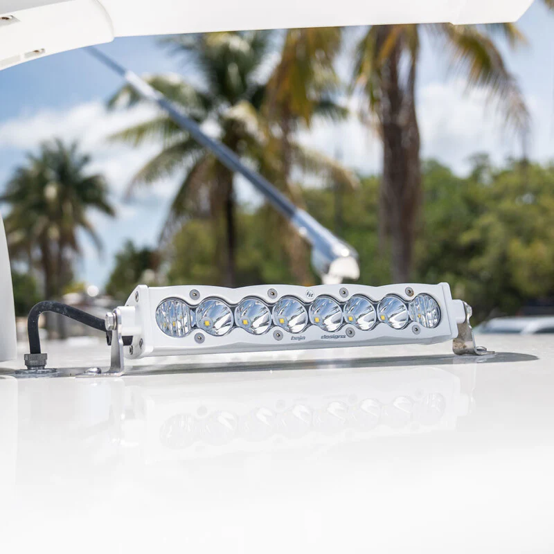 Baja Designs Marine S8 Straight LED Light Bar 10in. - White - Image 3