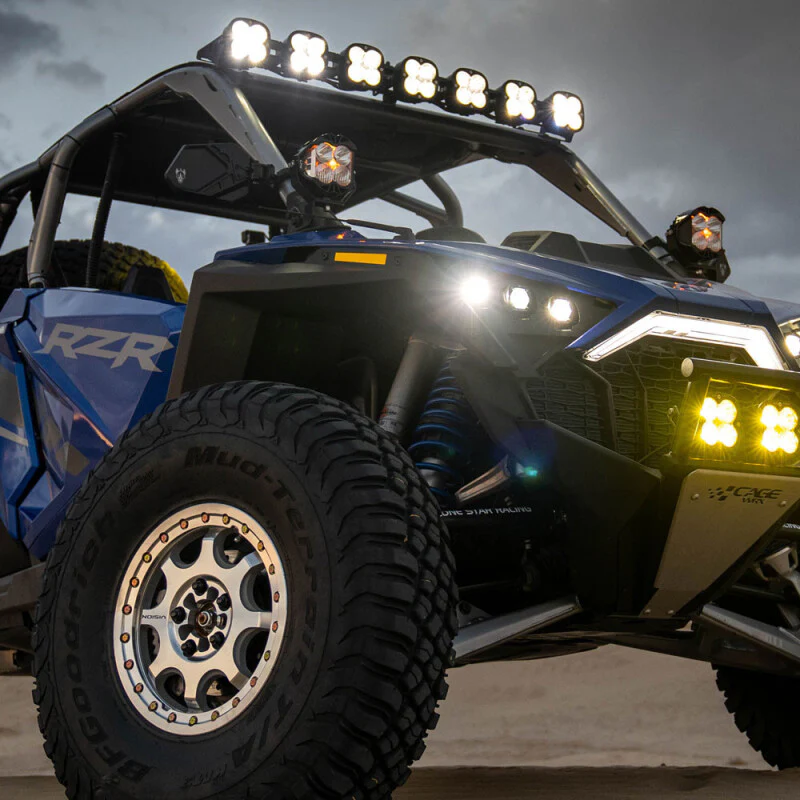 Baja Designs Polaris Pro-R 7 XL Linkable Roof Bar Kit - Image 3