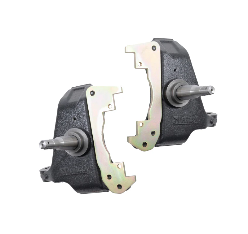 Belltech 88-98 Chevy 1500 3in. Drop Spindle Set (Single Piston Brake Setup) - Image 4