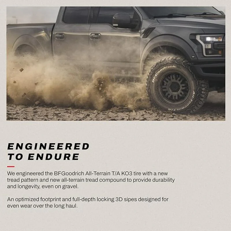 BFGoodrich All Terrain TA KO3 LT235/65R17/D 109/105S - Image 3