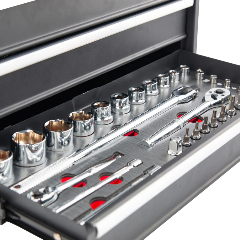 BikeMaster 3 Drawer Tool Kit - 129 Piece Set - Image 7