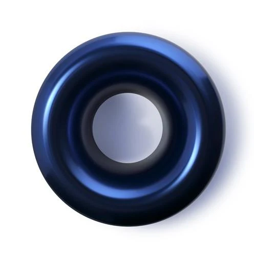 BLOX Racing 4.0in Velocity Stack Aluminum Anodized Blue 6in OD - Image 2