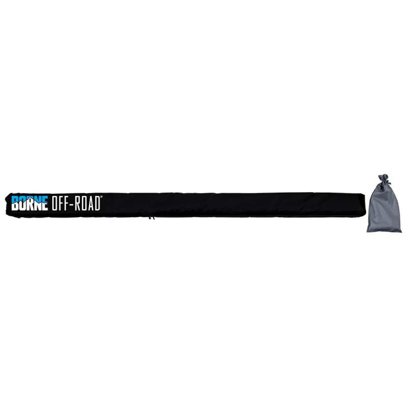 Borne Off-Road Rooftop Awning 79in L x 98in D Grey - Image 10