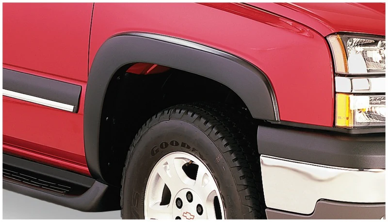 Bushwacker 03-06 Chevy Avalanche 1500 OE Style Flares 4pc w/out Body Hardware - Black - Image 3
