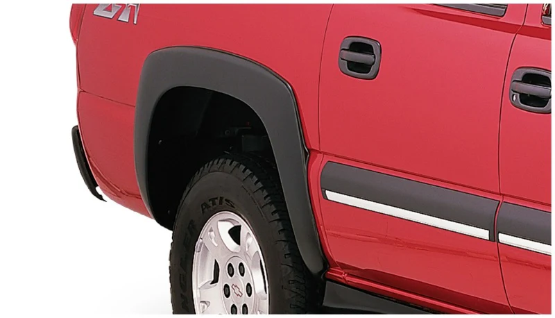 Bushwacker 03-06 Chevy Avalanche 1500 OE Style Flares 4pc w/out Body Hardware - Black - Image 8