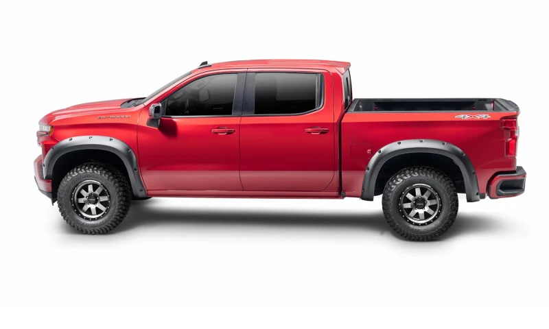 Bushwacker 19-21 Chevrolet Silverado 1500 Forge Style Flares 4pc - Black - Image 5