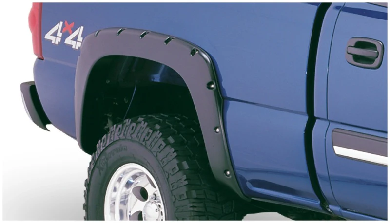 Bushwacker 21-22 Chevrolet Colorado (Ex ZR2) 61.7in Bed Fleetside FF Pocket Style Flares 4pc - Sm Bk - Image 6