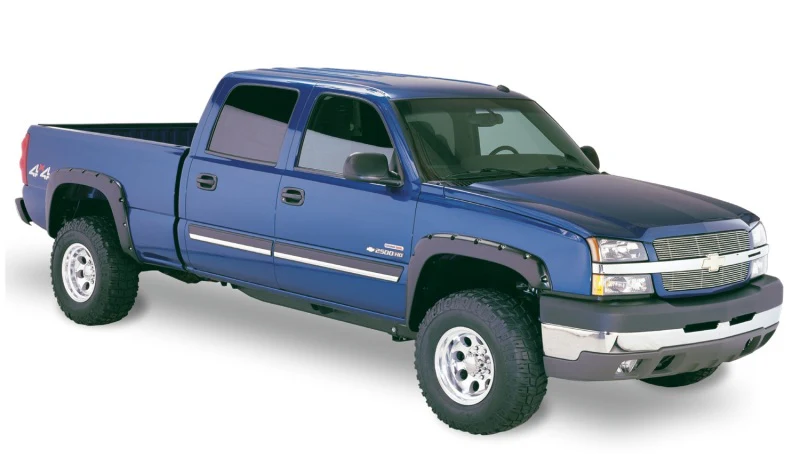 Bushwacker 21-22 Chevrolet Colorado (Ex ZR2) 61.7in Bed Fleetside FF Pocket Style Flares 4pc - Sm Bk - Image 8