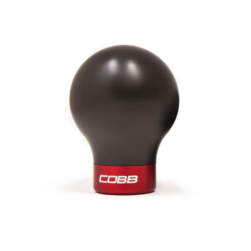 Cobb 07-13 Mazdaspeed3 & 06-07 Mazdaspeed6 Shift Knob - Race Red (Black w/Red Base) - Image 2