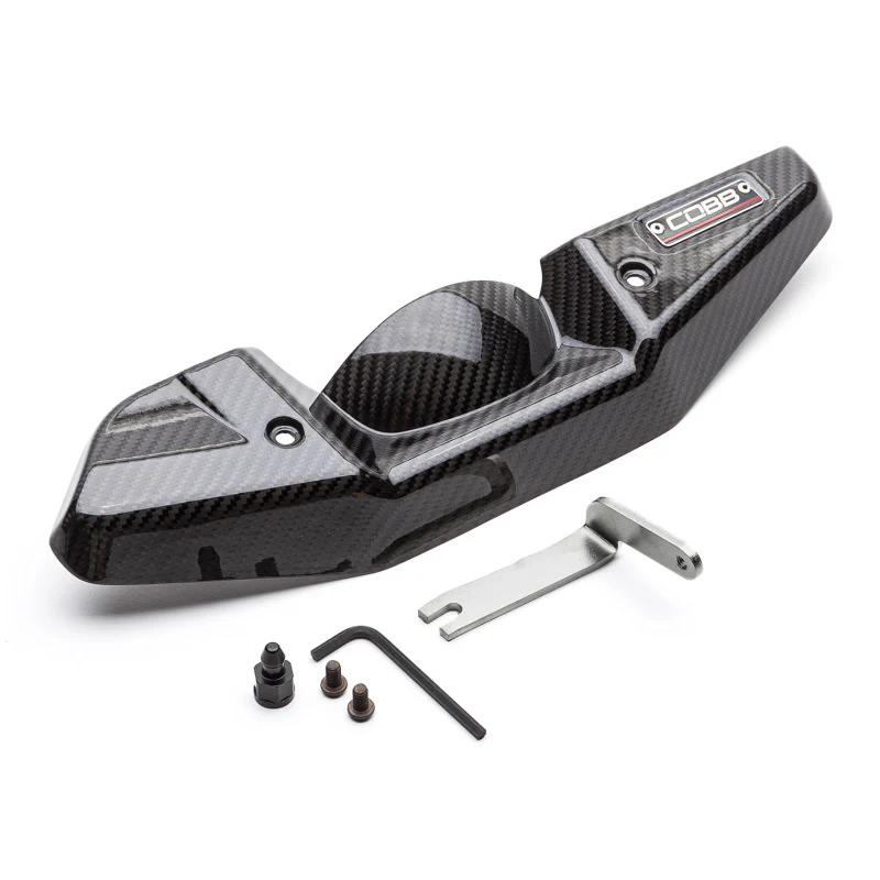 Cobb 08-20 Subaru STI/08-14 Subaru WRX Redline Carbon Fiber Alternator Cover - Gloss Finish - Image 3