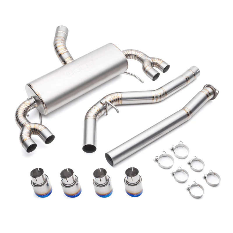 Cobb 11-14 Subaru WRX Hatch / 08-14 STi Hatch 3in Titanium Cat-Back Exhaust - Image 10