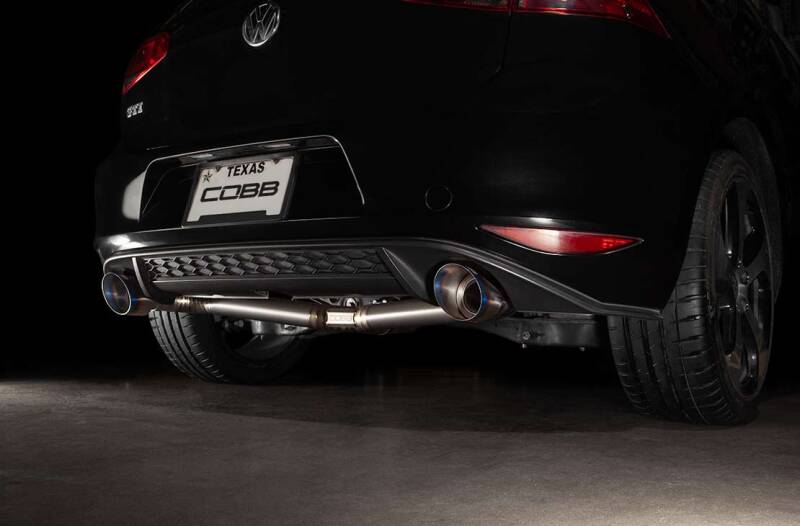 Cobb 15-17 Volkswagen GTI (MK7) Titanium Cat-Back Exhaust System - Image 6