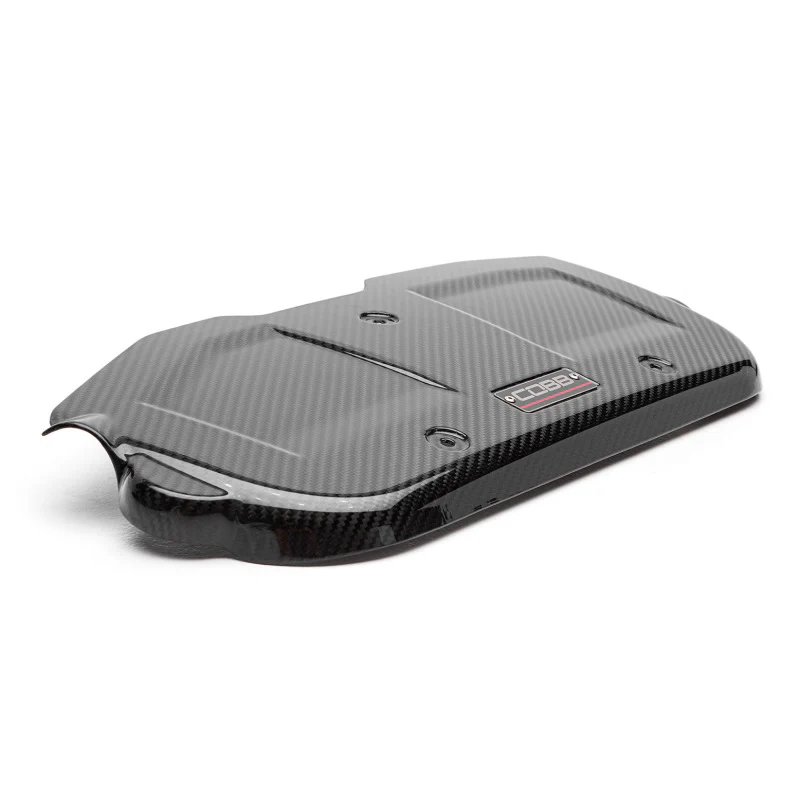 Cobb 15-21 Subaru WRX Redline Carbon Fiber Engine Cover - Gloss Finish - Image 3