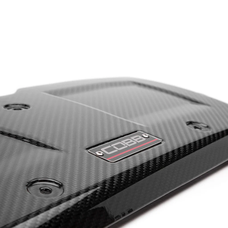Cobb 15-21 Subaru WRX Redline Carbon Fiber Engine Cover - Gloss Finish - Image 6