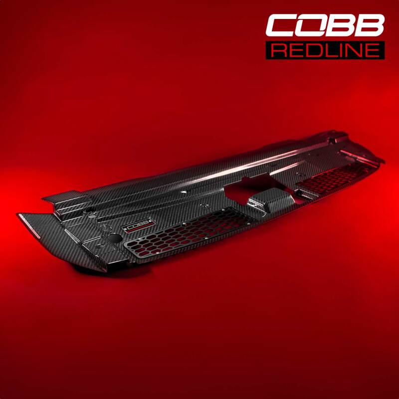 Cobb 17-20 Ford F-150 Ecoboost Raptor Redline Carbon Fiber Radiator Shroud - Image 4
