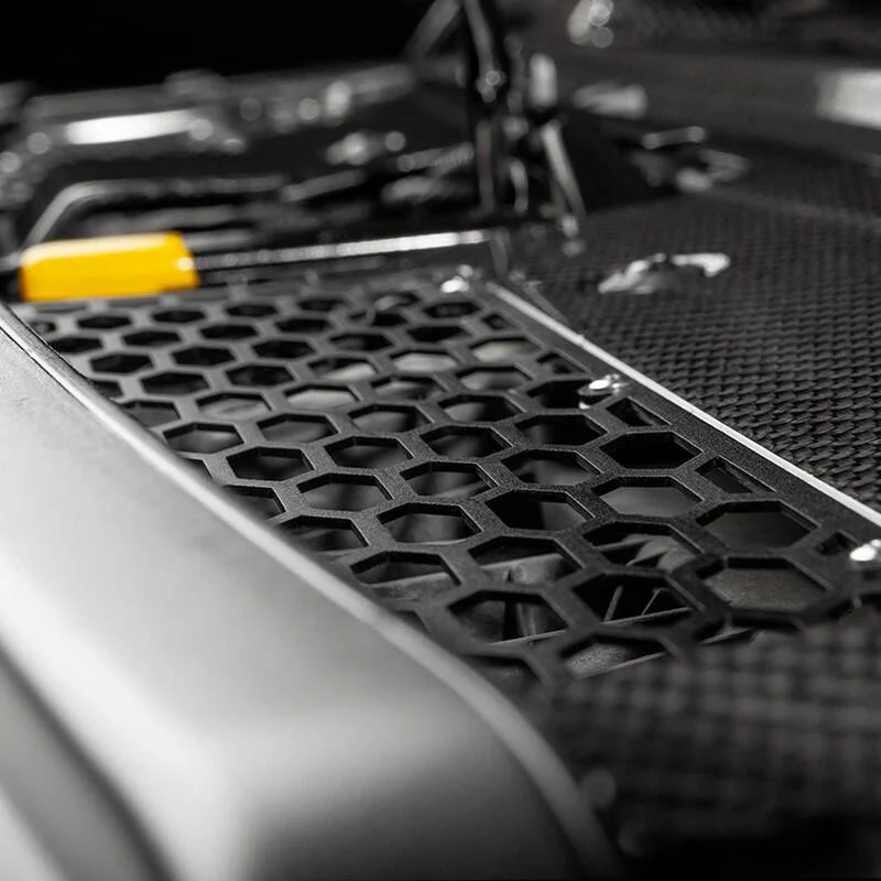 Cobb 17-20 Ford F-150 Ecoboost Raptor Redline Carbon Fiber Radiator Shroud - Image 5