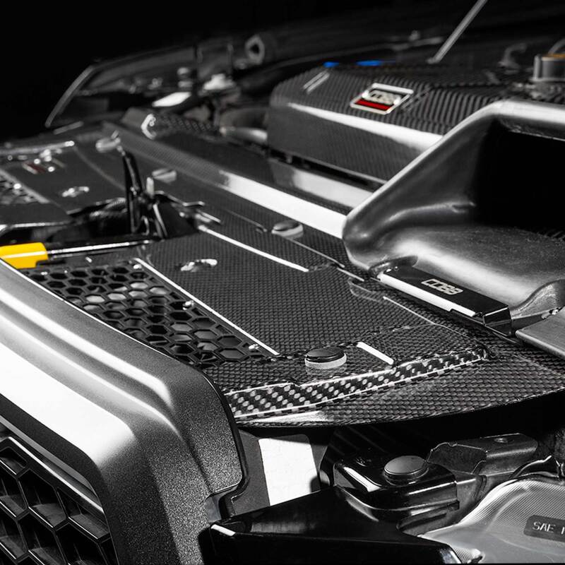 Cobb 17-20 Ford F-150 Ecoboost Raptor Redline Carbon Fiber Radiator Shroud - Image 7