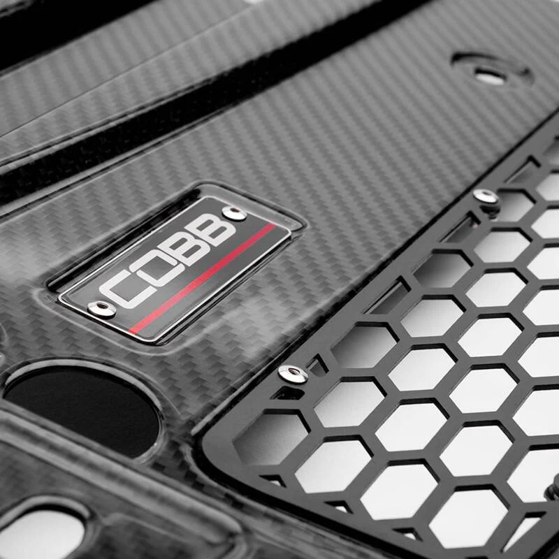 Cobb 17-20 Ford F-150 Ecoboost Raptor Redline Carbon Fiber Radiator Shroud - Image 8