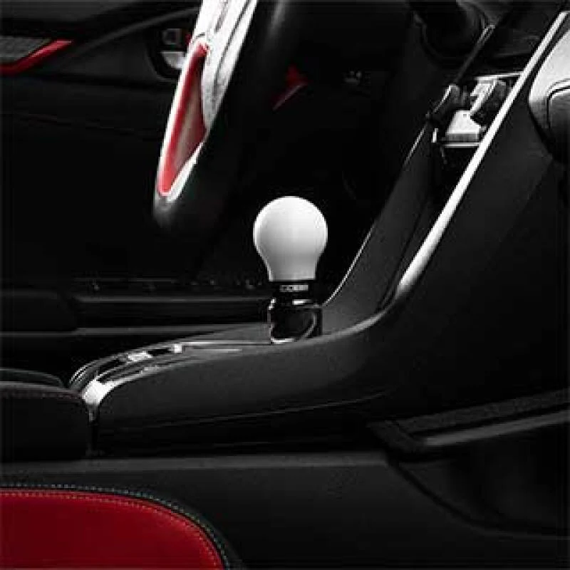 Cobb 17-21 Honda Civic Type R 6-Speed Short Weighted Cobb Knob - White - Image 2