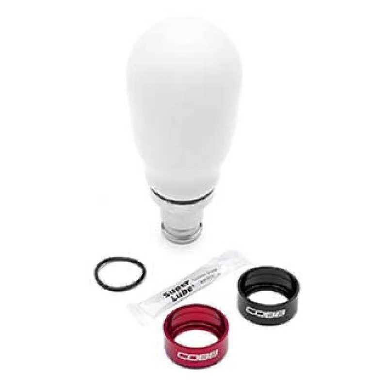 Cobb 17-21 Honda Civic Type R 6-Speed Tall Weighted Cobb Knob - White - Image 2