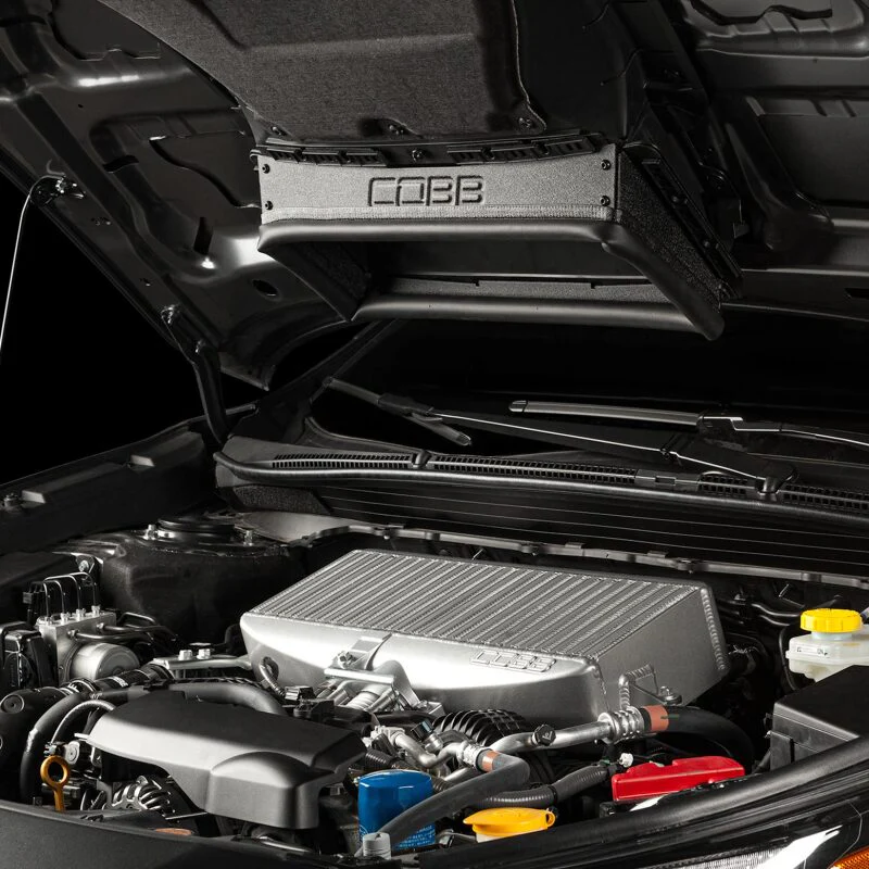 Cobb 20-24 Subaru Outback XT/Legacy XT/OB Wilderness Top Mount Intercooler Kit - Silver - Image 3