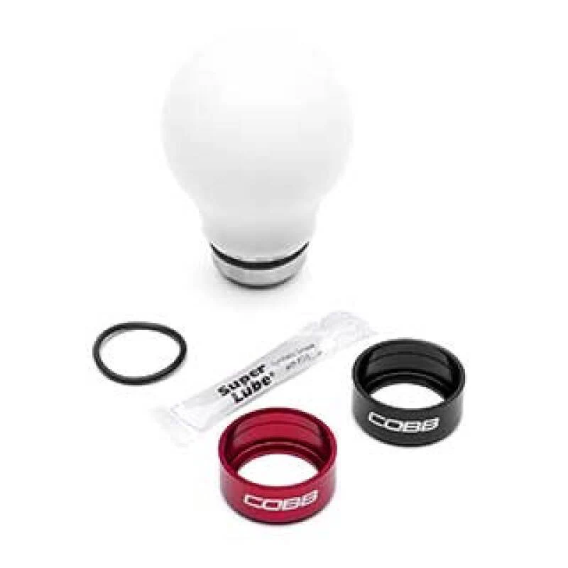 Cobb 2022+ Honda Civic Type R 6-Speed Short Weighted Cobb Knob - White - Image 2