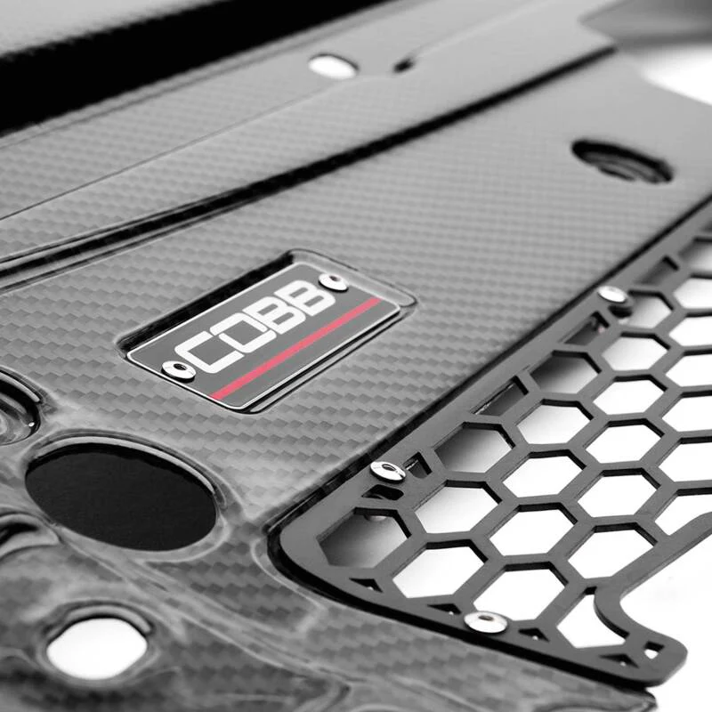Cobb 21-23 Ford F-150 Ecoboost 3.5/2.7 Raptor/Tremor/Limited Redline Carbon Fiber Radiator Shroud - Image 2