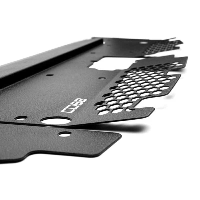 Cobb 21-23 Ford F-150 EcoBoost Radiator Shroud - Wrinkle Black - Image 4