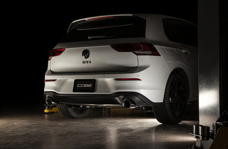 Cobb 22-23 Volkswagen Golf GTI MK8 Stainless Steel Cat-Back Exhaust - Image 3