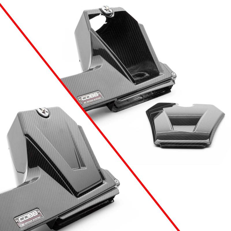 Cobb 22-23 VW Golf R (MK8) / 22-24 Audi S3 (8Y) Redline Carbon Fiber Intake System - Image 16