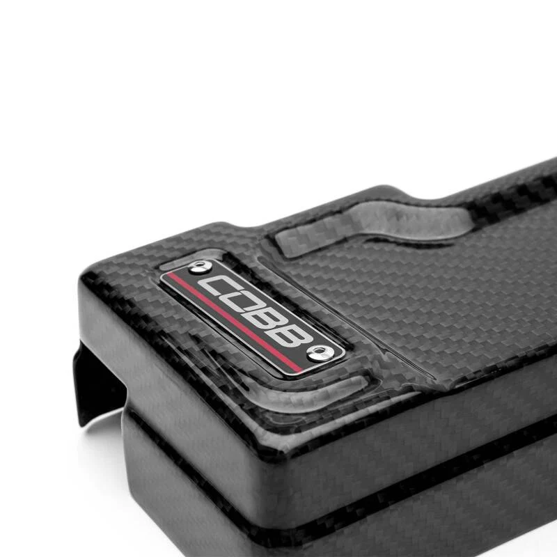 Cobb 22-24 Subaru WRX Redline Carbon Fiber Fuse Cover (Passenger Side) - Image 3