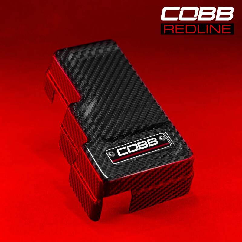 Cobb 22-24 Subaru WRX Redline Carbon Fiber Fuse Cover (Passenger Side) - Image 5