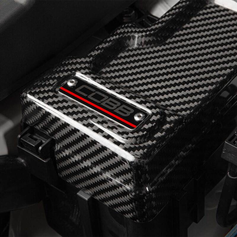 Cobb 22-24 Subaru WRX Redline Carbon Fiber Fuse Cover (Passenger Side) - Image 6