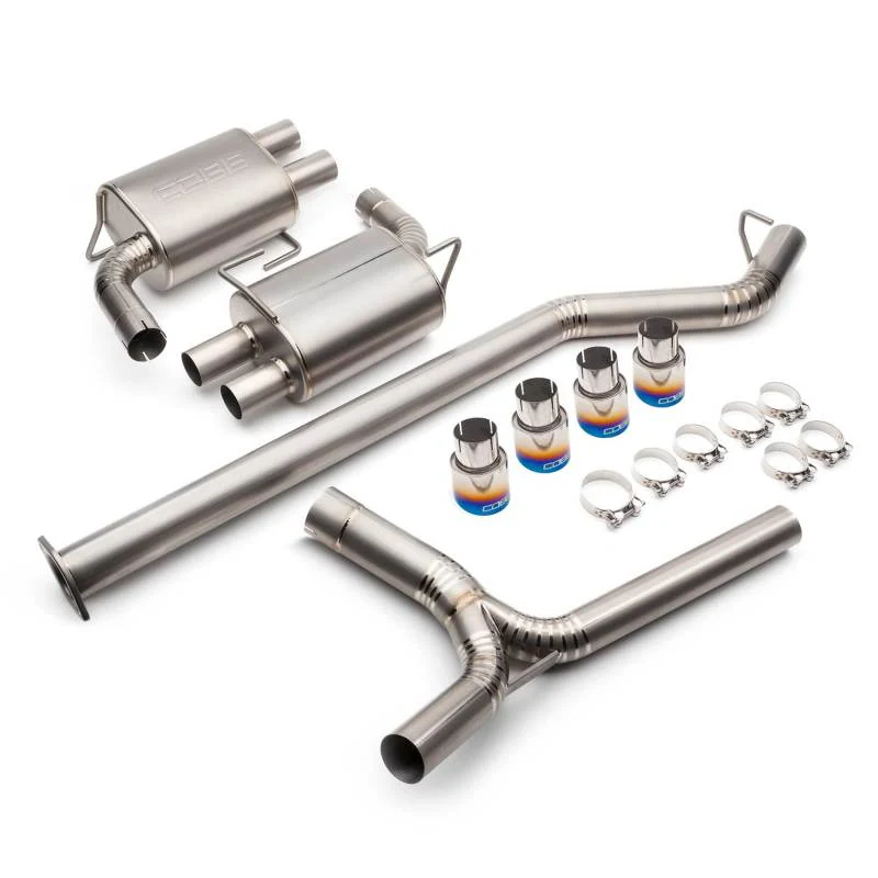 Cobb 22-24 Subaru WRX Titanium Catback Exhaust (Incl. Burnt Ti Tips) - Image 8