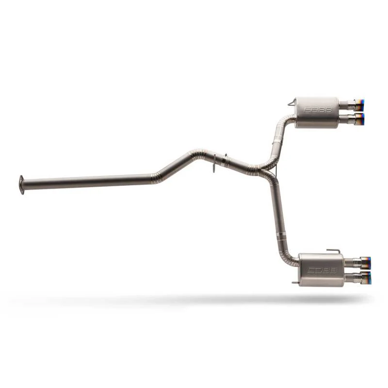 Cobb 22-24 Subaru WRX Titanium Catback Exhaust (Incl. Burnt Ti Tips) - Image 9