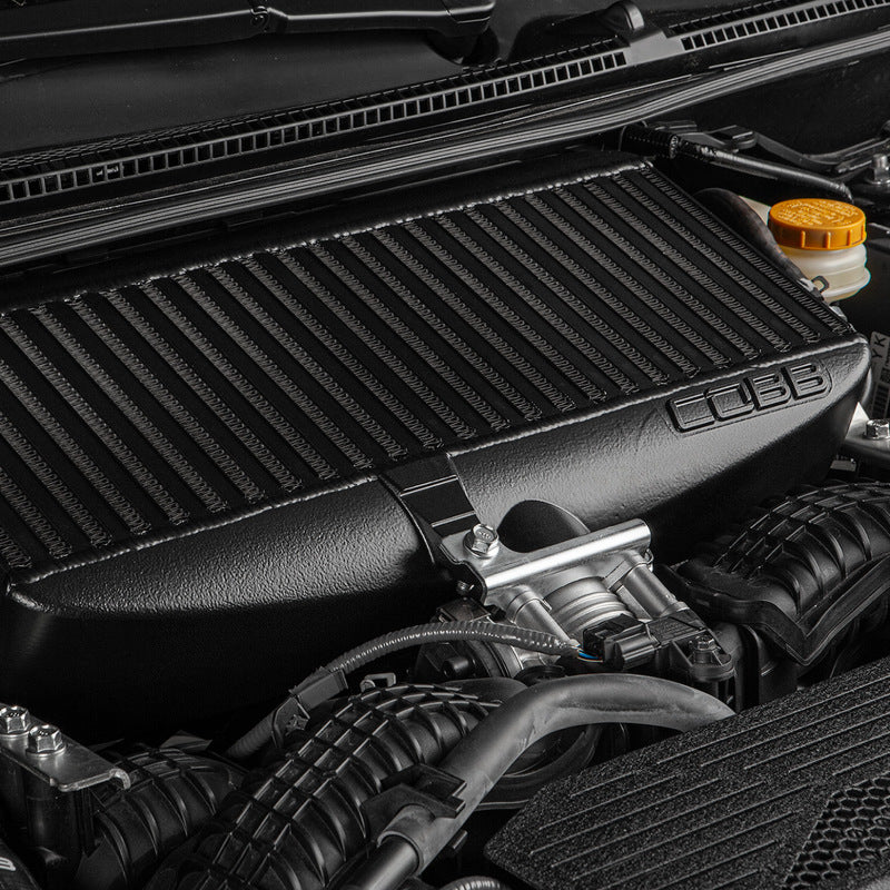 Cobb 22-24 Subaru WRX Top Mount Intercooler Kit - Black - Image 9