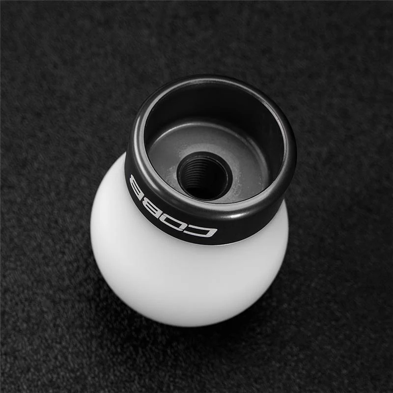 Cobb Ford 13-14 Focus ST/14-15 Fiesta ST White Shift Knob - Black Base - Image 4