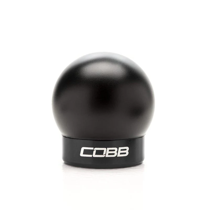 Cobb Ford Mustang Shift Knob Black with Black Base