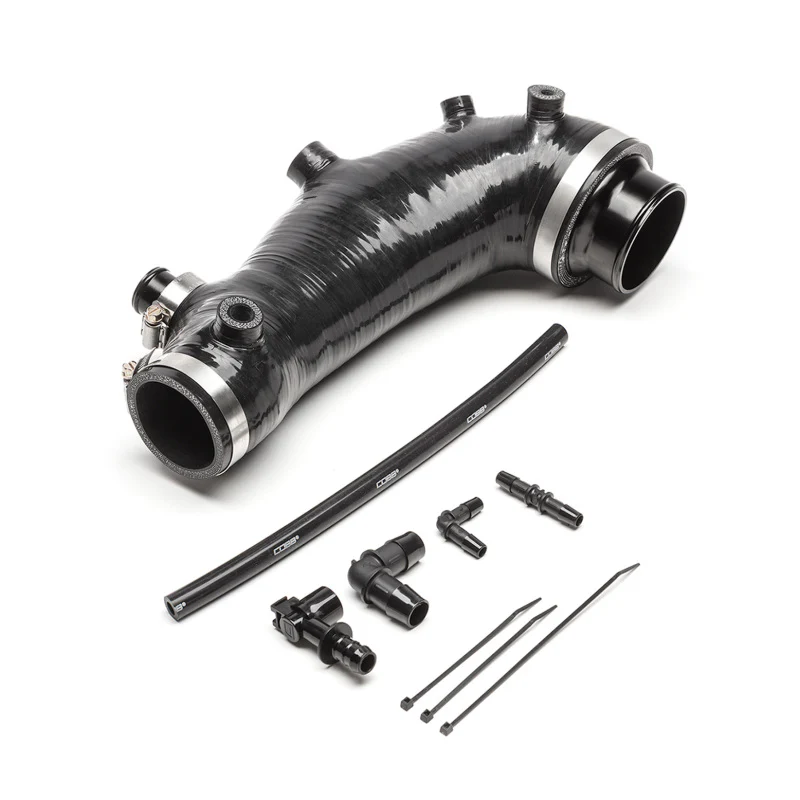 COBB Silicone Turbo Inlet V2 - Black - 2008-2021 Subaru STI - Image 3