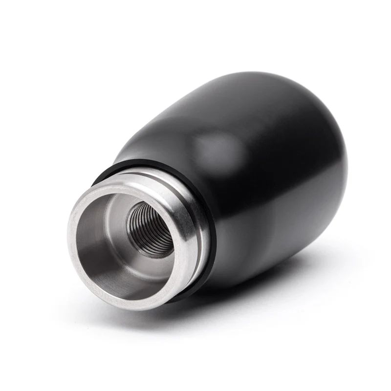 Cobb Subaru 6-Speed Tall Weighted COBB Shift Knob - Black (Incl. Both Red + Blk Collars) - Image 3