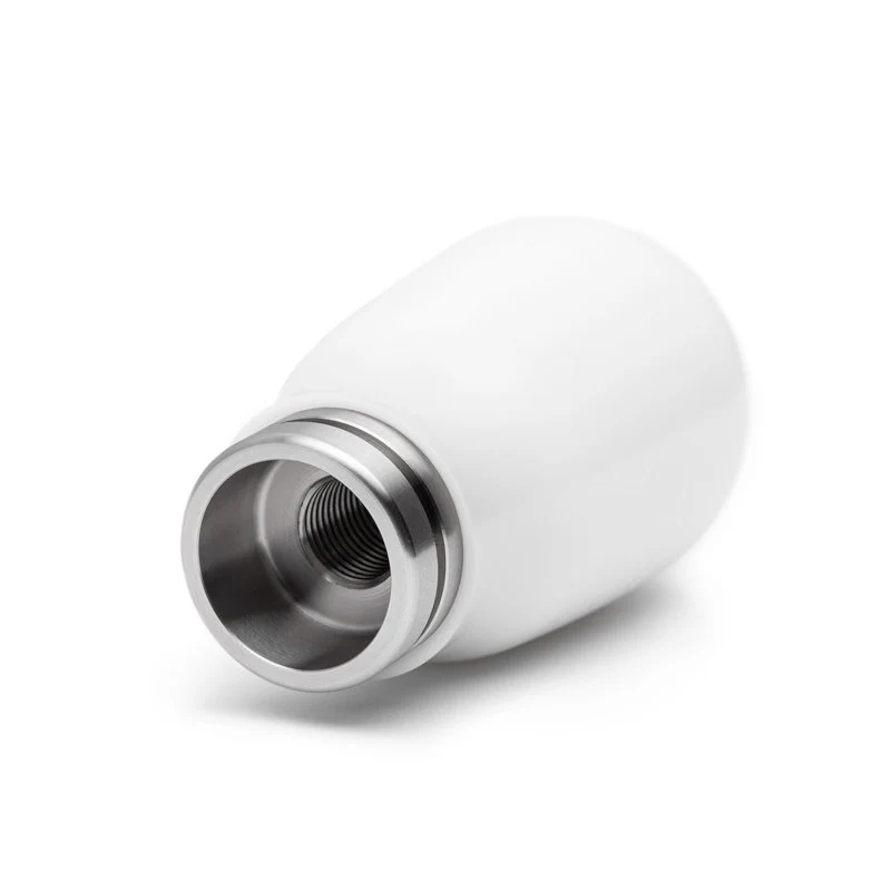 Cobb Subaru 6-Speed Tall Weighted COBB Shift Knob - White (Incl. Both Red + Blk Collars) - Image 5