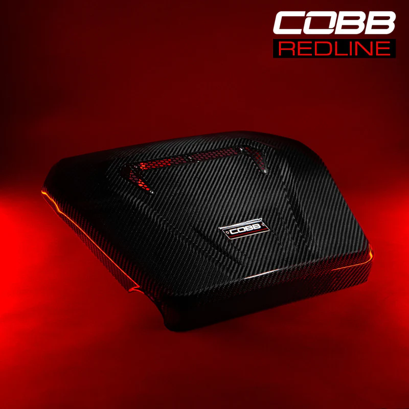 Cobb Volkswagen GTI (MK7/MK7.5/MK8) / Golf R / Audi A3 & S3 (8V) Redline Carbon Fiber Engine Cover - Image 6