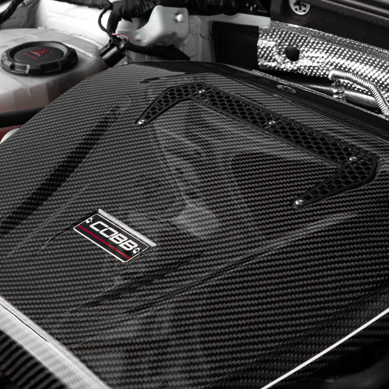 Cobb Volkswagen GTI (MK7/MK7.5/MK8) / Golf R / Audi A3 & S3 (8V) Redline Carbon Fiber Engine Cover - Image 8