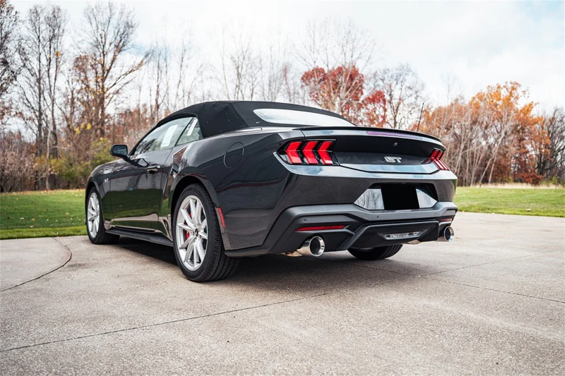 Corsa 24-25 Ford Mustang GT Xtreme 3in Cat-Back Dual Rear Exhaust w/4.5in Straight-Cut Polish Tips - Image 2