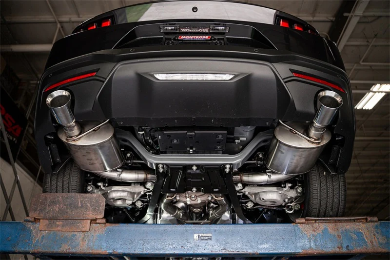 Corsa 24-25 Ford Mustang GT Xtreme 3in Cat-Back Dual Rear Exhaust w/4.5in Straight-Cut Polish Tips - Image 3