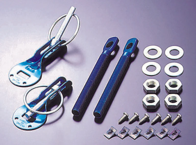 Cusco Body Pins For Hood Aluminum-Blue, Universal - Image 2