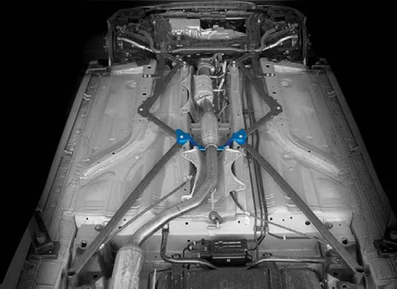 Cusco Power Brace Lower Center FD2 Civic Si *requires hole to be drilled on sedan models* - Image 2