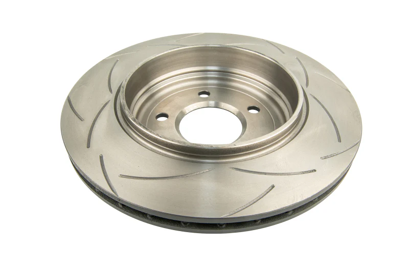 DBA 00-07 BMW 330Ci Rear Street Series Slotted Brake Rotor - Image 2